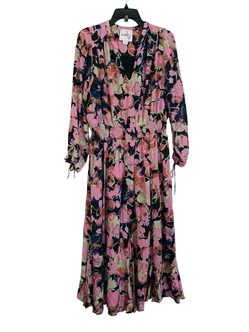 Sam Edelman Floral Print Long Sleeve Dress